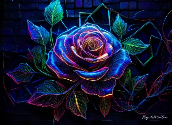 Neon Bloom Pulse